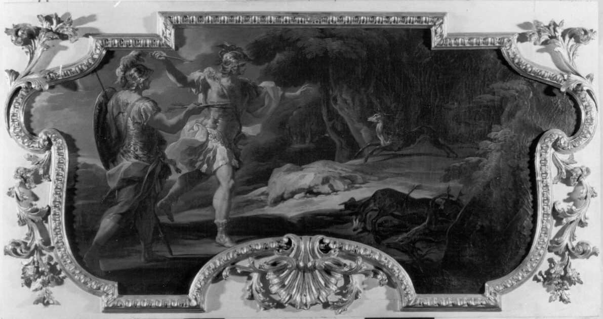 Villa della Regina - Ascanio ferisce il cervo, Torino
